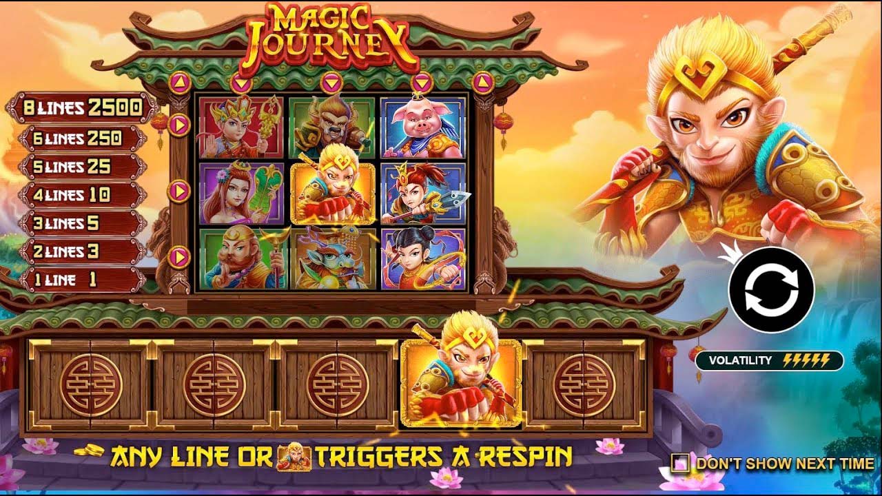 Screenshot of the Magic Journey slot by Pragmatic Play