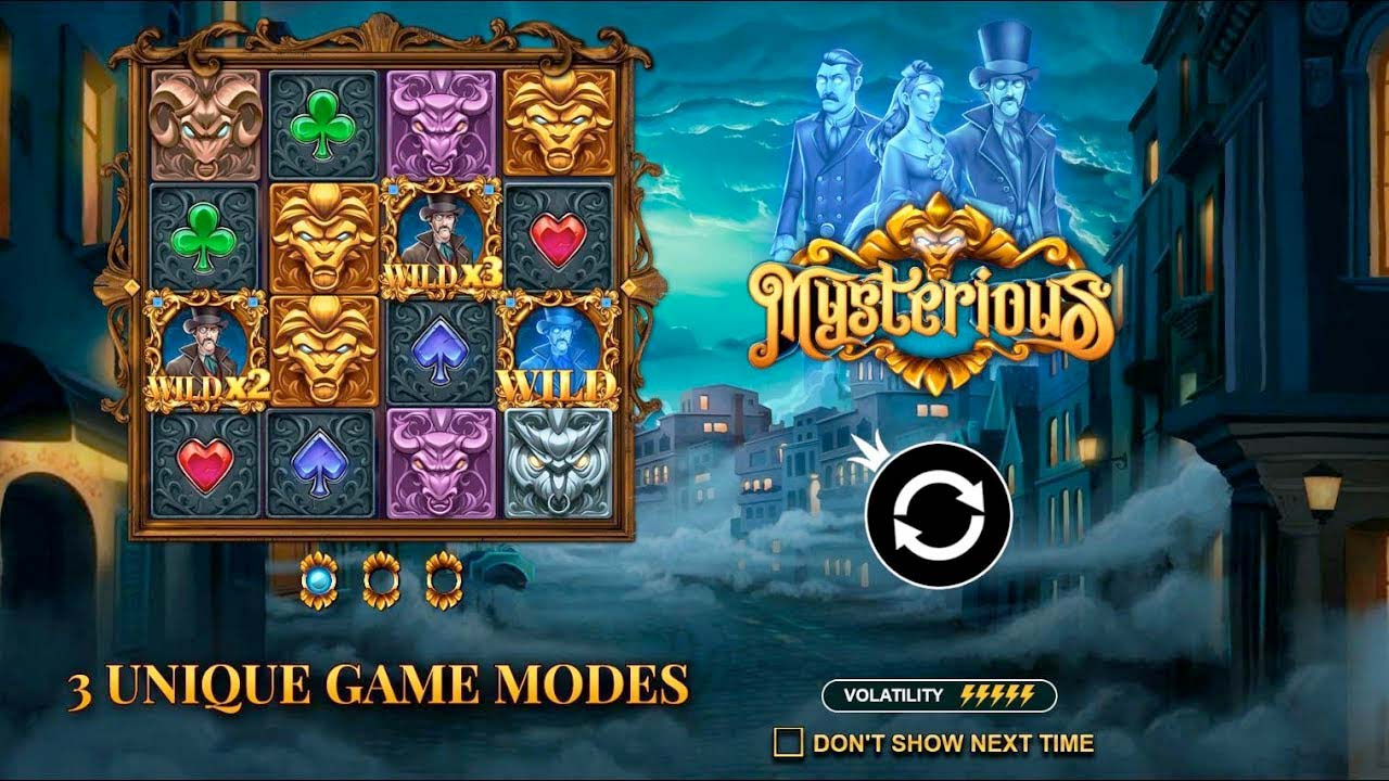 Screenshot of the Mysterious slot by Pragmatic Play