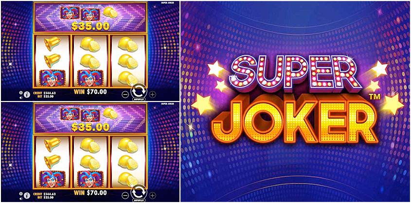 Screenshot of the Super Joker slot by Pragmatic Play