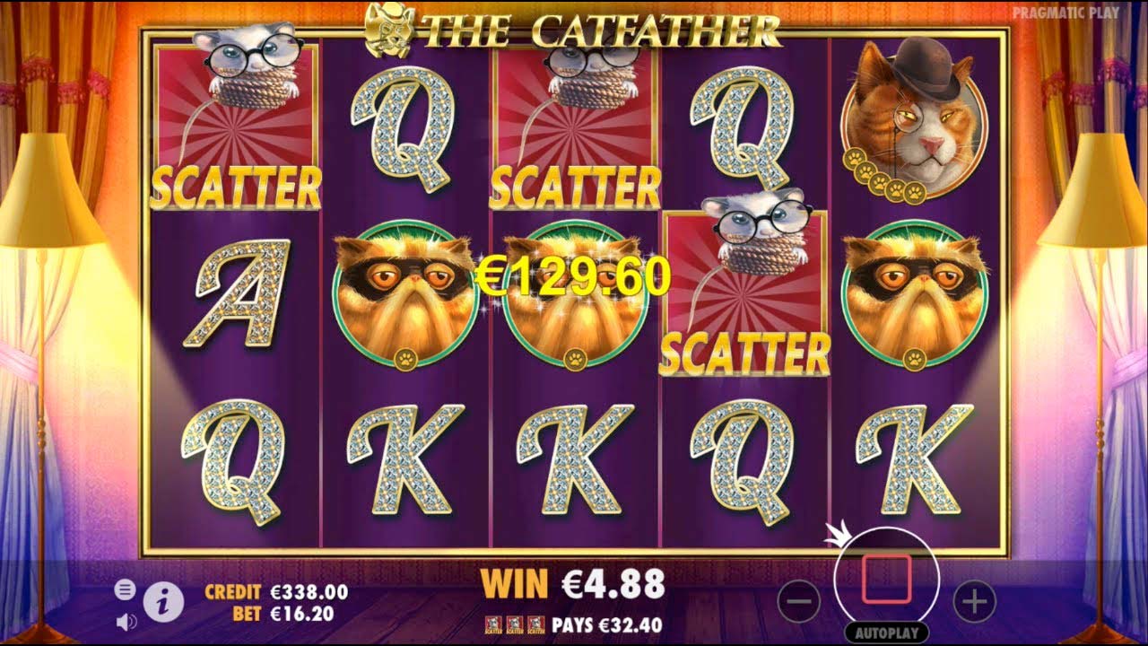 Screenshot of the The Catfather Part 2 slot by Pragmatic Play