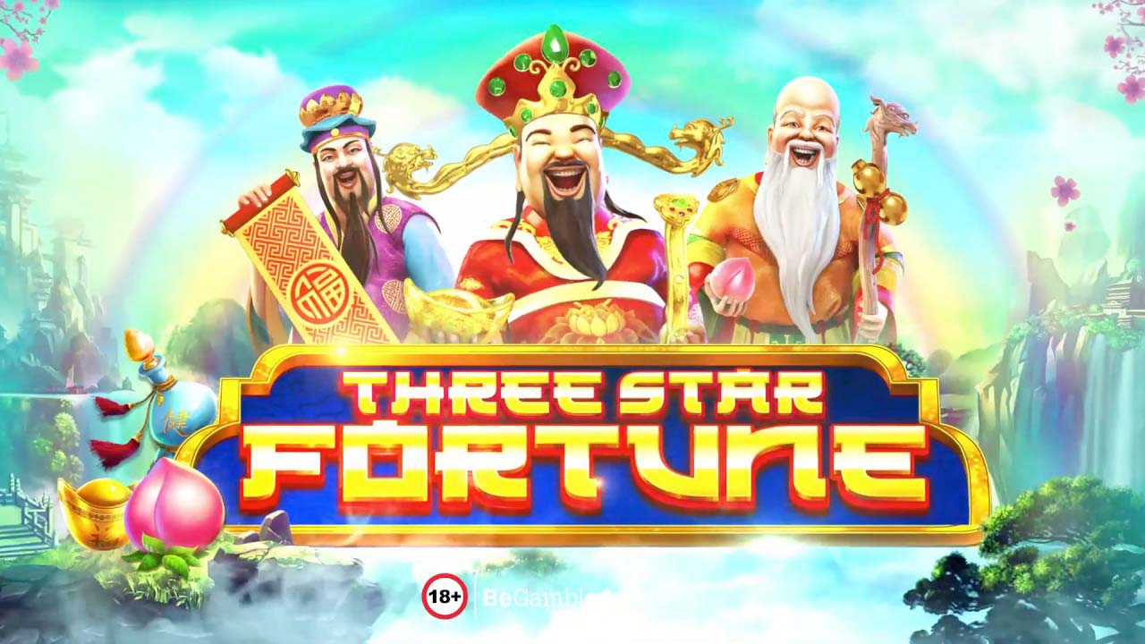 Screenshot of the Three Star Fortune slot by Pragmatic Play