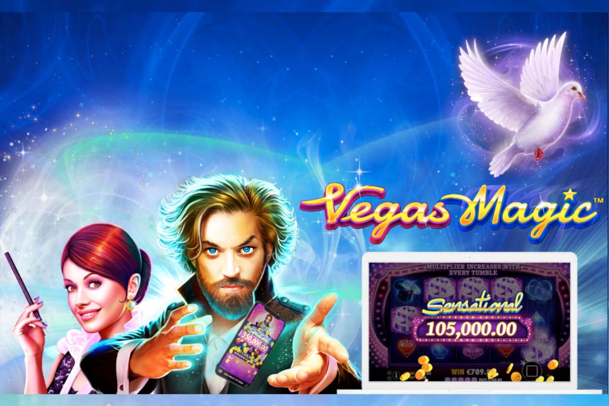 Screenshot of the Vegas Magic slot by Pragmatic Play