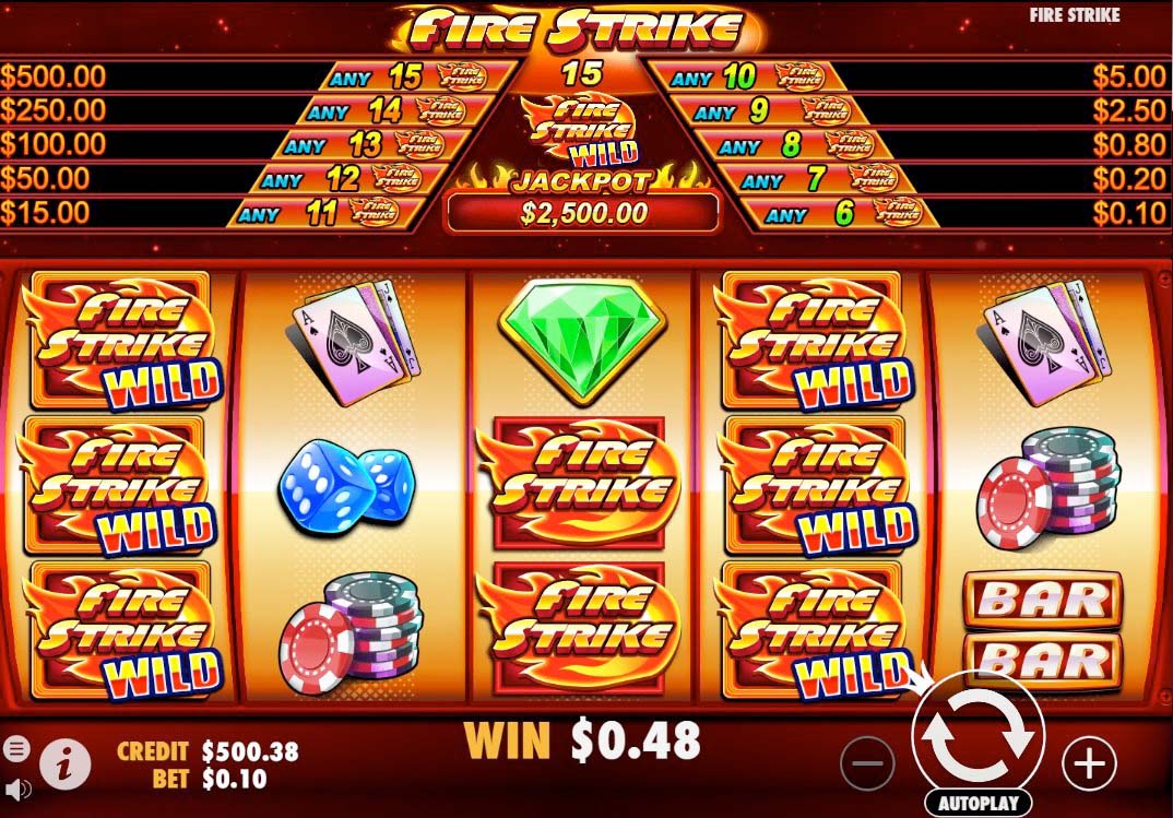 Screenshot of the Viking and Striking slot by Pragmatic Play