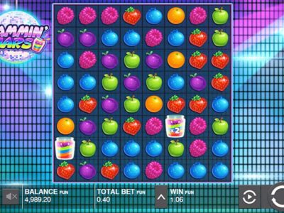 Screenshot of the Jammin Jars slot by Push Gaming