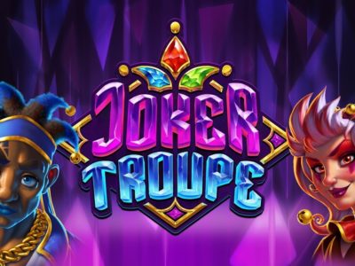 Screenshot of the Joker Troupe slot by Push Gaming