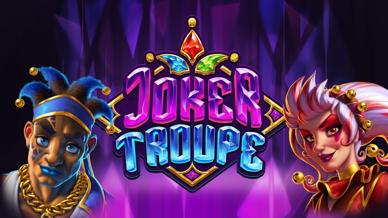 Screenshot of the Joker Troupe slot by Push Gaming