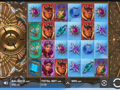 Screenshot of the Land of Zenith slot by Push Gaming