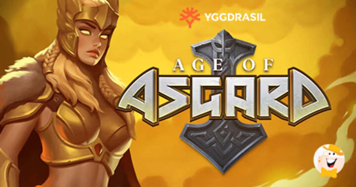 Screenshot of the Age of Asgard slot by Yggdrasil Gaming