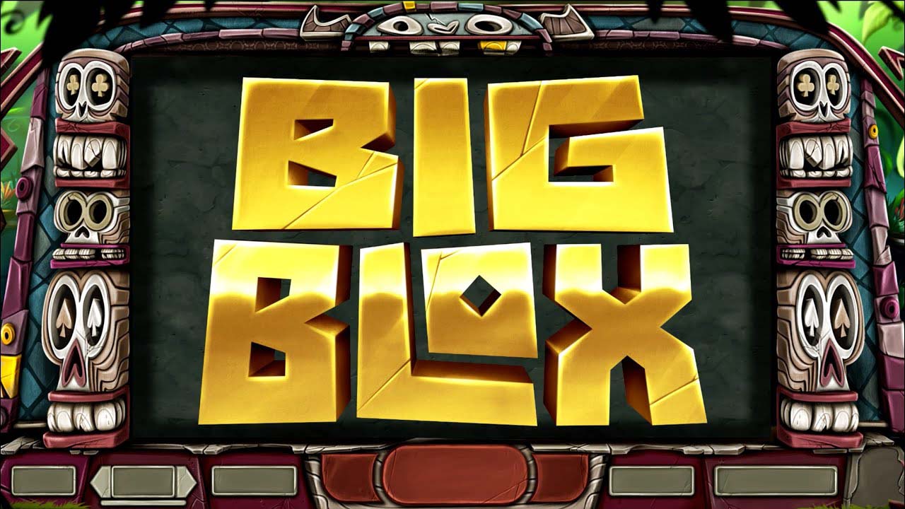 Screenshot of the Big Blox slot by Yggdrasil Gaming