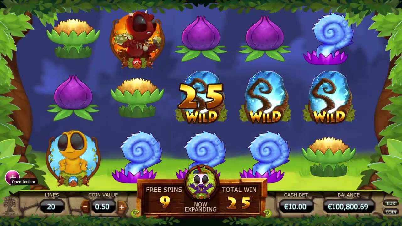 Screenshot of the Chibeasties slot by Yggdrasil Gaming