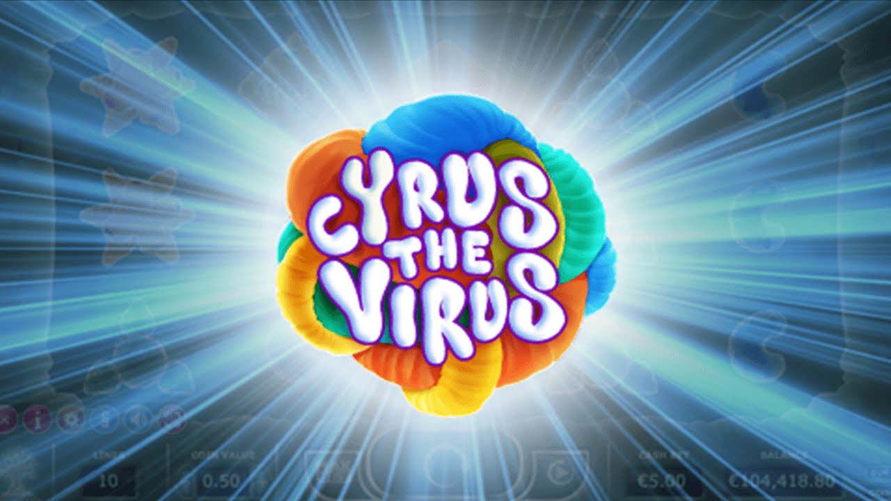 Screenshot of the Cyrus the Virus slot by Yggdrasil Gaming