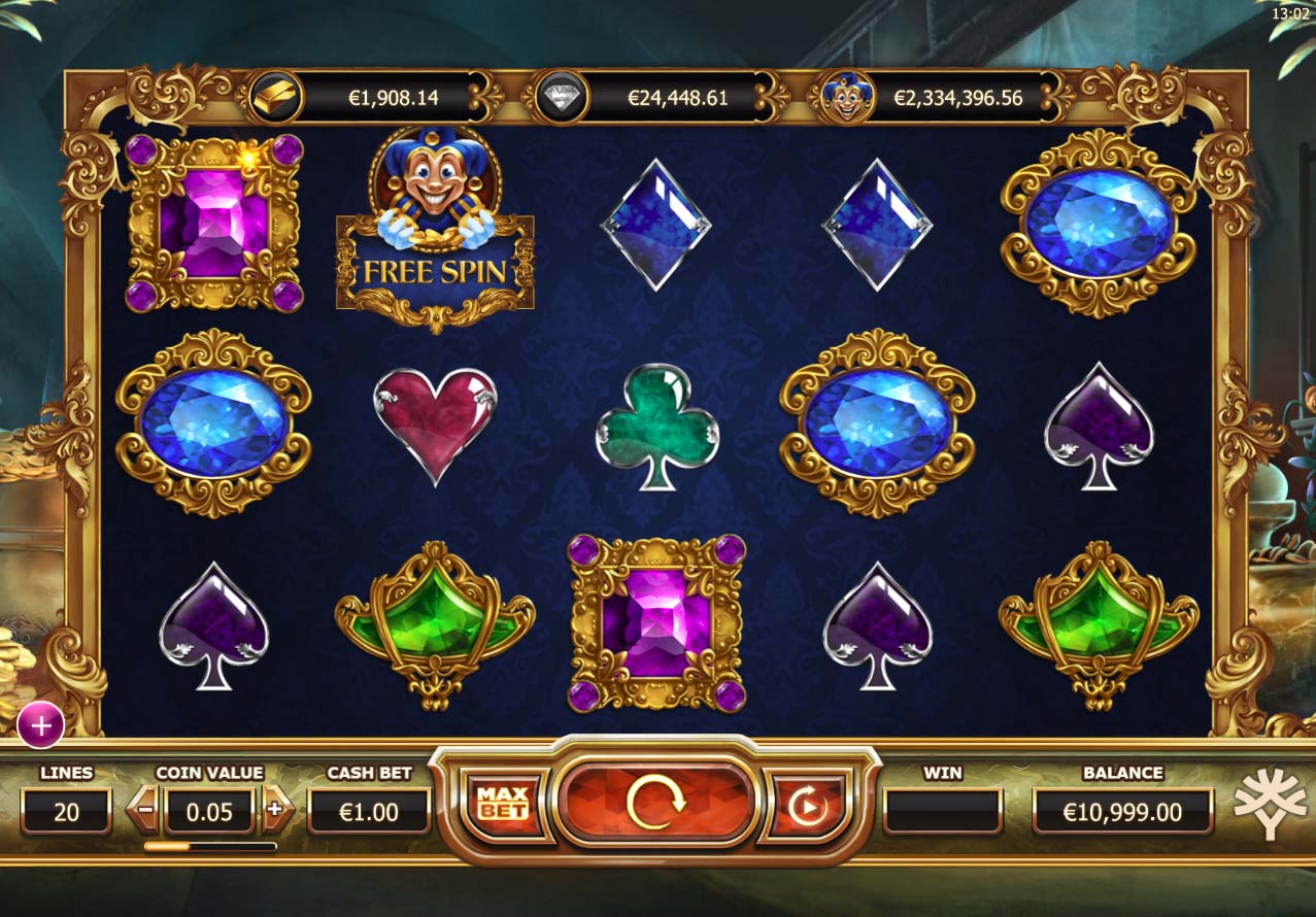 Screenshot of the Empire Fortune slot by Yggdrasil Gaming