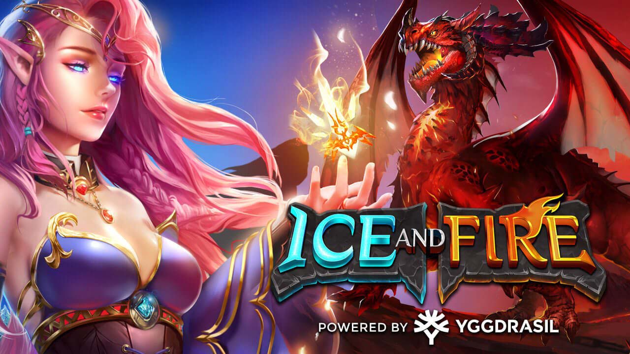 Screenshot of the Ice and Fire slot by Yggdrasil Gaming