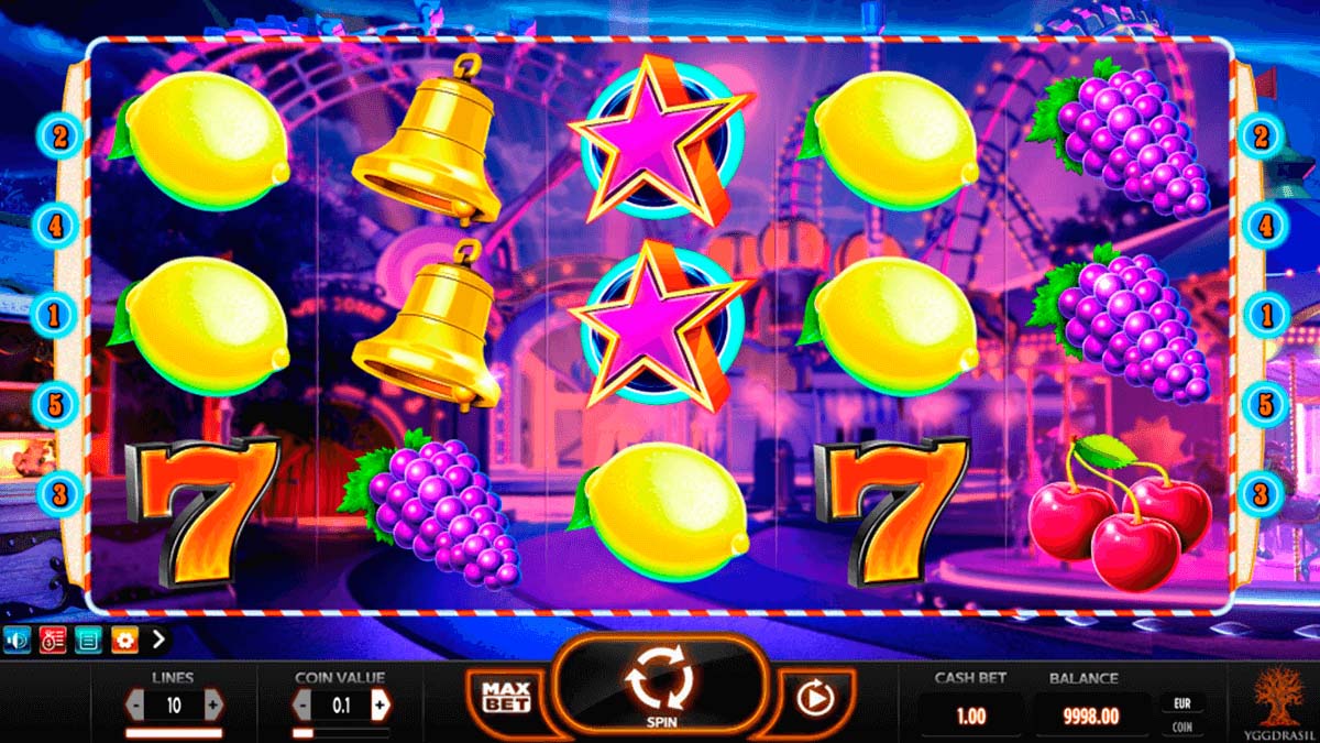 Screenshot of the Jokerizer slot by Yggdrasil Gaming