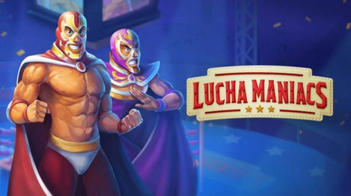 Screenshot of the Lucha Maniacs slot by Yggdrasil Gaming