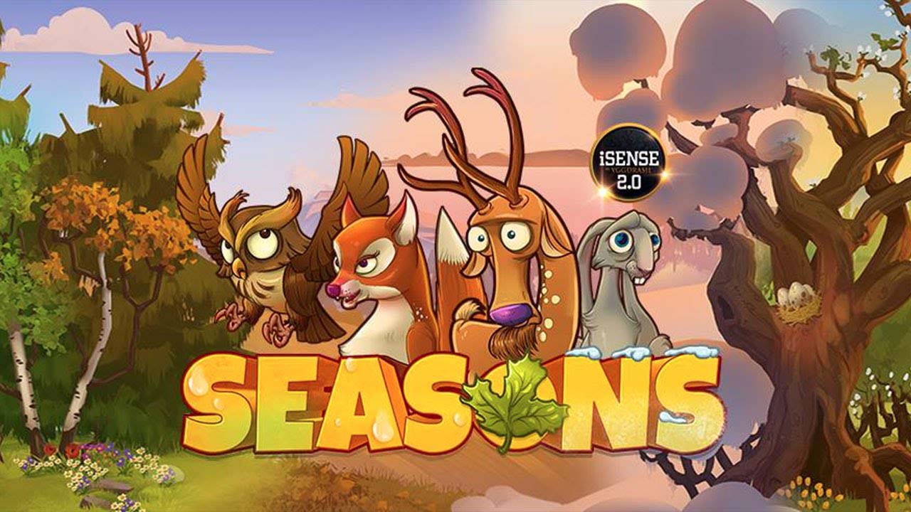 Screenshot of the Seasons slot by Yggdrasil Gaming