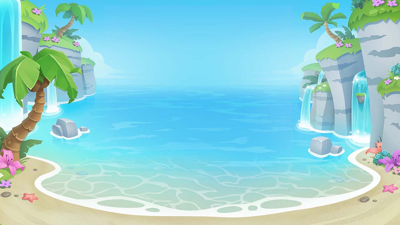Screenshot of the Sunny Shores slot by Yggdrasil Gaming